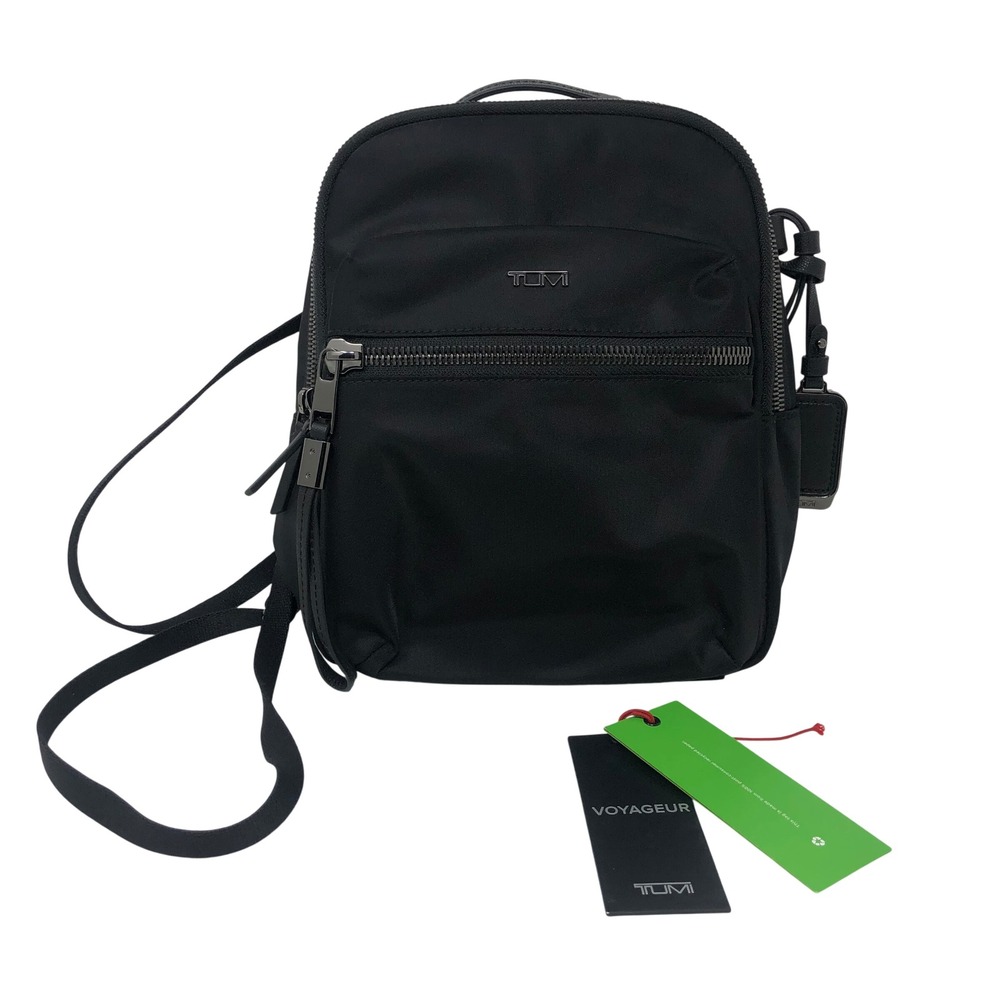 Tumi Moore Backpack OS Black Nylon Travel Commuter